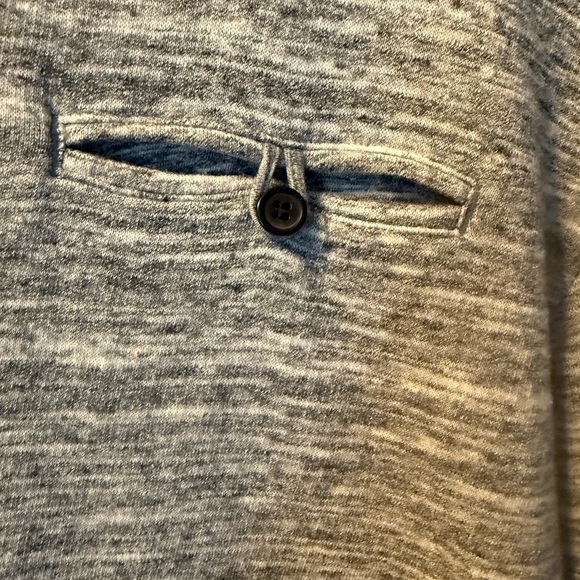 H&M Women’s Gray Marled Knit Long Sleeve Pullover Top Size M - Picture 2 of 4